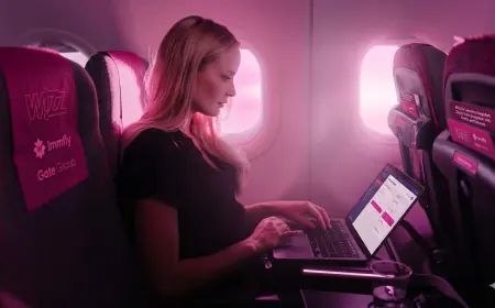 Wizz Air Launches Integrated Digital Cabin Ecosystem with Immfly and Gateare