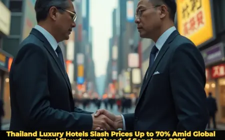 Thailand Luxury Hotels Slash Prices Up to 70% Amid Global Travel Slowdown Ahead of Songkran 2026