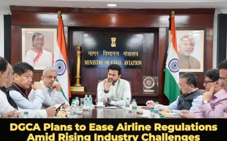 DGCA Plans to Ease Airline Regulations Amid Rising Industry Challenges