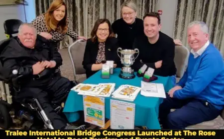 Tralee International Bridge Congress Launched at The Rose Hotel to Boost Tourism and Events Sector