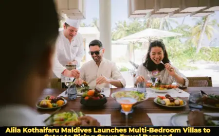 Alila Kothaifaru Maldives Launches Multi-Bedroom Villas to Cater to Rising Group Travel Demand