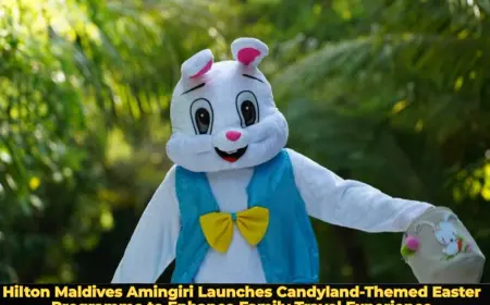 Hilton Maldives Amingiri Launches Candyland-Themed Easter Programme to Enhance Family Travel Experience