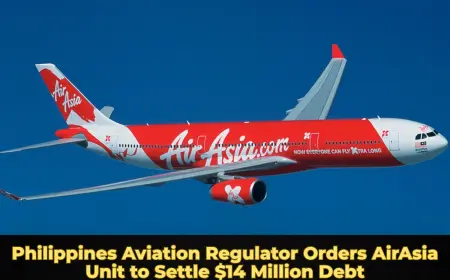 Philippines Aviation Regulator Orders AirAsia Unit to Settle $14 Million Debt