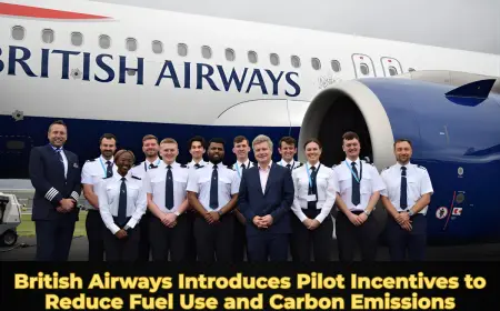 British Airways Introduces Pilot Incentives to Reduce Fuel Use and Carbon Emissions