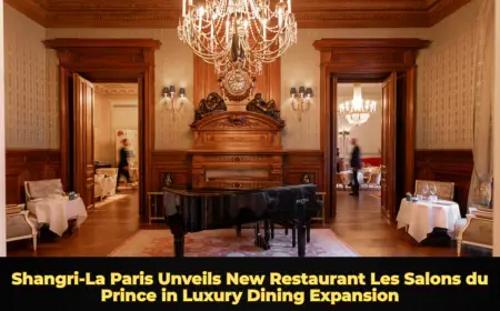 Shangri-La Paris Unveils New Restaurant Les Salons du Prince in Luxury Dining Expansion