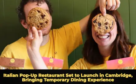 Italian Pop-Up Restaurant Set to Launch in Cambridge, Bringing Temporary Dining Experience