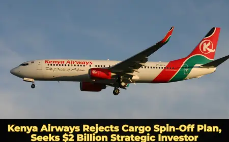 Kenya Airways Rejects Cargo Spin-Off Plan, Seeks $2 Billion Strategic Investor
