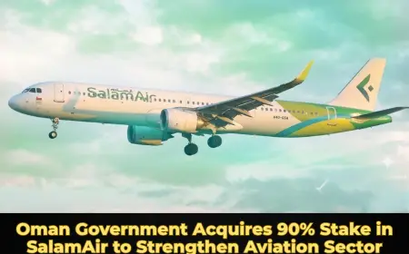 Oman Government Acquires 90% Stake in SalamAir to Strengthen Aviation Sector