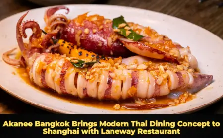 Akanee Bangkok Brings Modern Thai Dining Concept to Shanghai with Laneway Restaurant