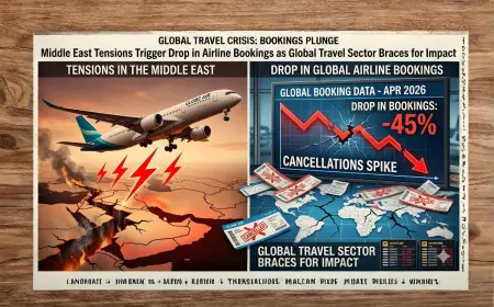 Middle East Tensions Trigger Drop in Airline Bookings as Global Travel Sector Braces for Impact