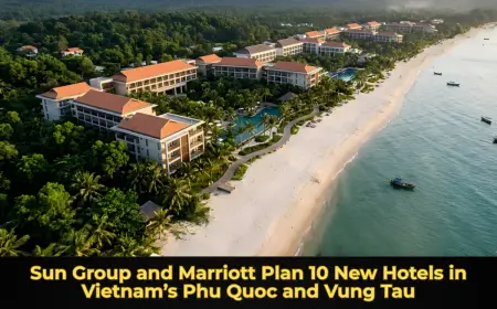 Sun Group and Marriott Plan 10 New Hotels in Vietnam’s Phu Quoc and Vung Tau