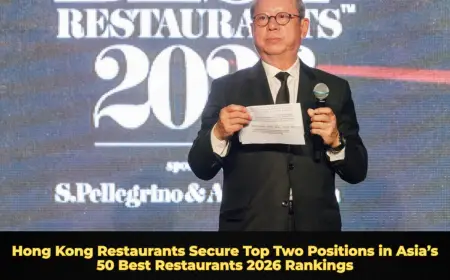 Hong Kong Restaurants Secure Top Two Positions in Asia’s 50 Best Restaurants 2026 Rankings