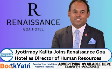 Jyotirmoy Kalita Joins Renaissance Goa Hotel as Director of Human Resources