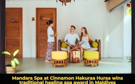 Mandara Spa at Cinnamon Hakuraa Huraa wins traditional healing spa award in Maldives