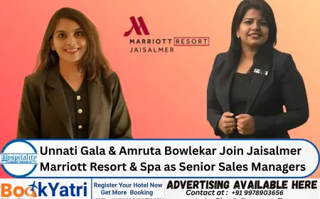 Unnati Gala & Amruta Bowlekar Join Jaisalmer Marriott Resort & Spa as Senior Sales Managers