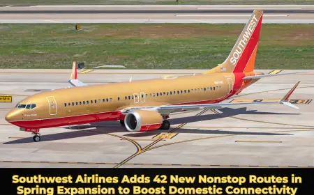 Southwest Airlines Adds 42 New Nonstop Routes in Spring Expansion to Boost Domestic Connectivity
