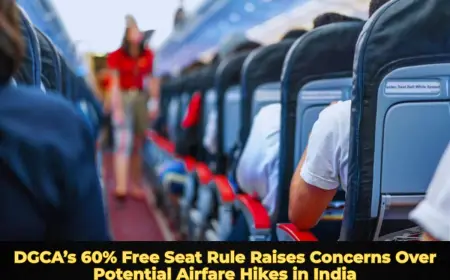 DGCA’s 60% Free Seat Rule Raises Concerns Over Potential Airfare Hikes in India