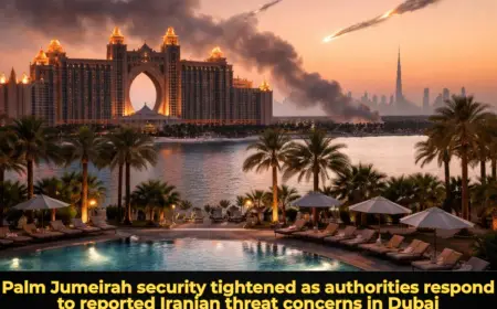 Palm Jumeirah security tightened as authorities respond to reported Iranian threat concerns in Dubai