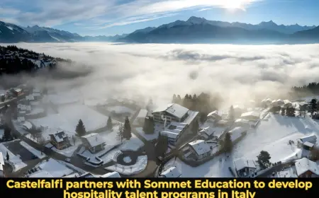 Castelfalfi partners with Sommet Education to develop hospitality talent programs in Italy