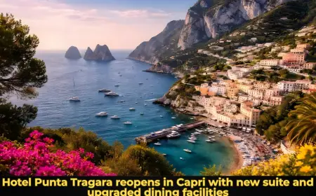 Hotel Punta Tragara reopens in Capri with new suite and upgraded dining facilities