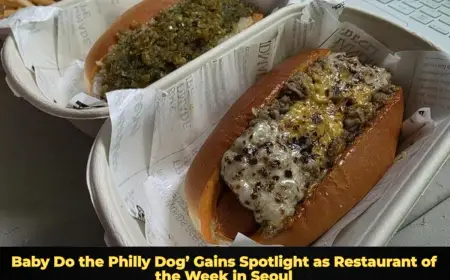 ‘Baby Do the Philly Dog’ Gains Spotlight as Restaurant of the Week in Seoul