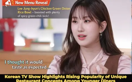 Korean TV Show Highlights Rising Popularity of Unique Restaurant Concepts Among Younger Diners