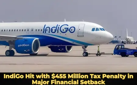 IndiGo Hit with $455 Million Tax Penalty in Major Financial Setback