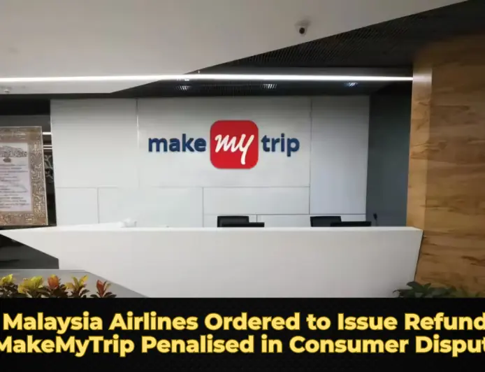 Malaysia Airlines Ordered to Issue Refund; MakeMyTrip Penalised in Consumer Dispute