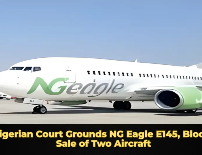 Nigerian Court Grounds NG Eagle E145, Blocks Sale of Two Aircraft