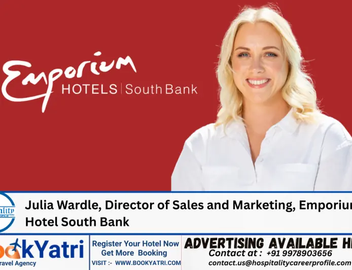 Julia Wardle, Director of Sales and Marketing, Emporium Hotel South Bank
