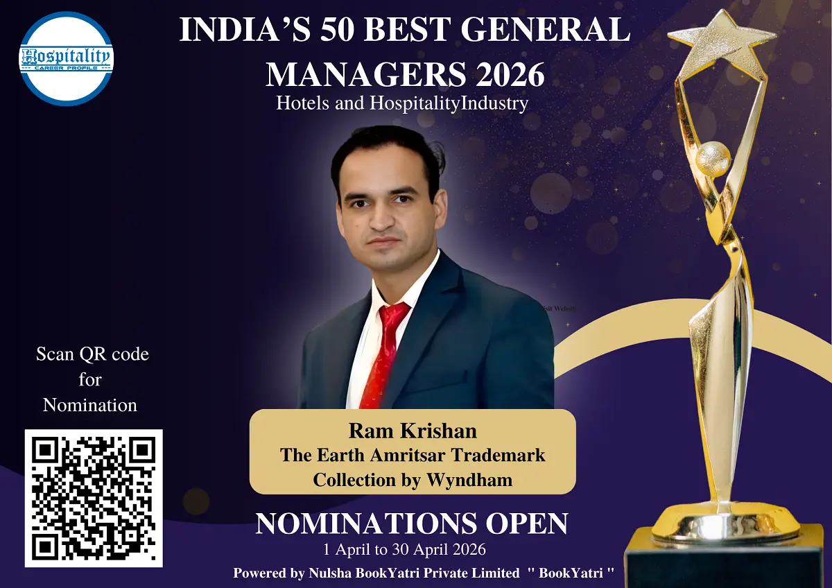 Ram Krishan, GM of The Earth Amritsar, Nominated for India’s 50 Best General Managers 2026