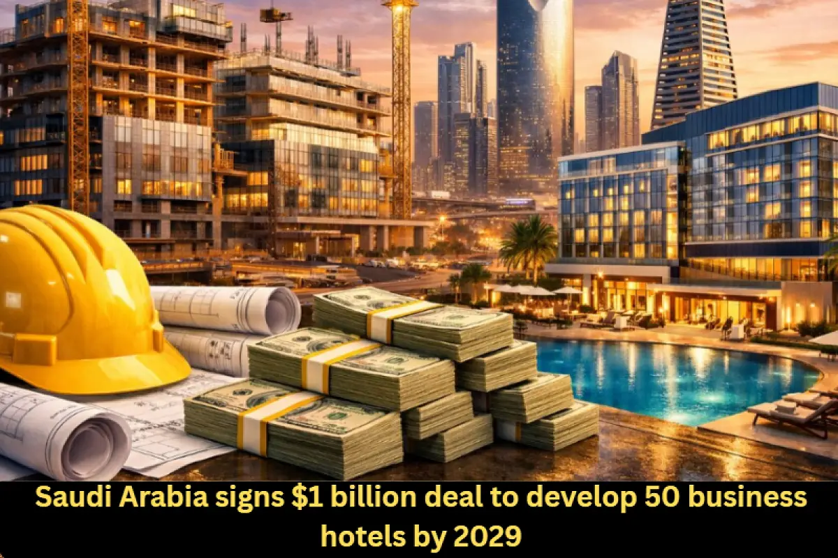 Saudi Arabia signs $1 billion deal to develop 50 business hotels by 2029