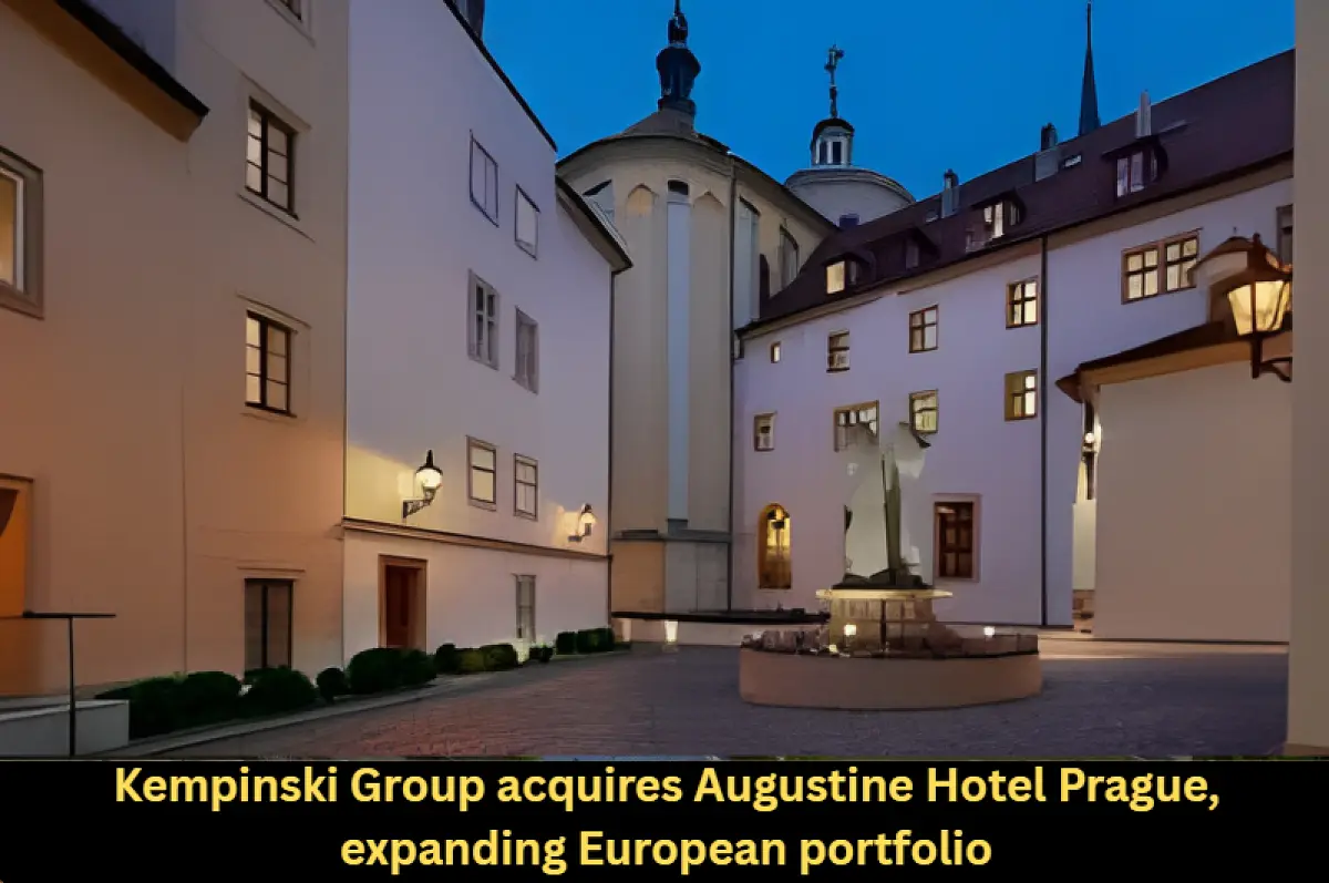 Kempinski Group acquires Augustine Hotel Prague, expanding European portfolio