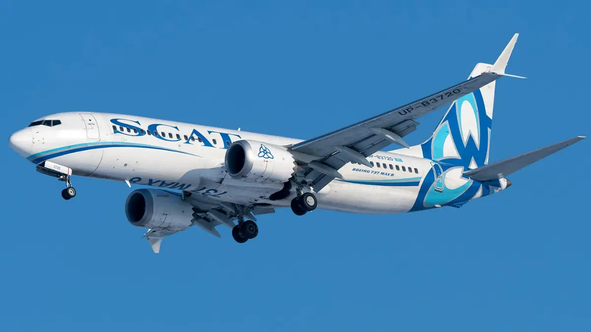 SCAT Airlines Expands Fleet with Two Boeing 737 MAX 8 Aircraft to Boost Central Asia Connectivity