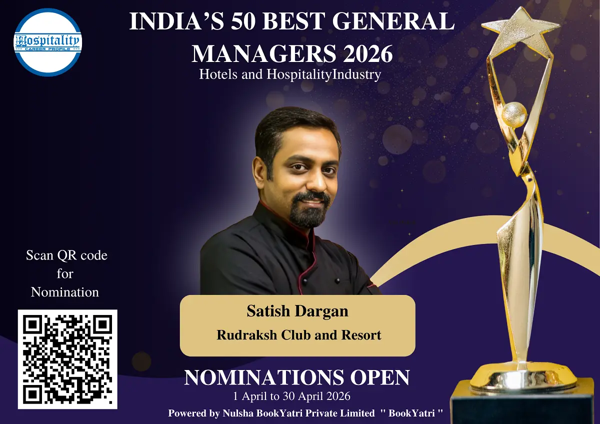 Satish Dargan, GM of Rudraksh Club and Resort, Nominated for India’s 50 Best General Managers 2026