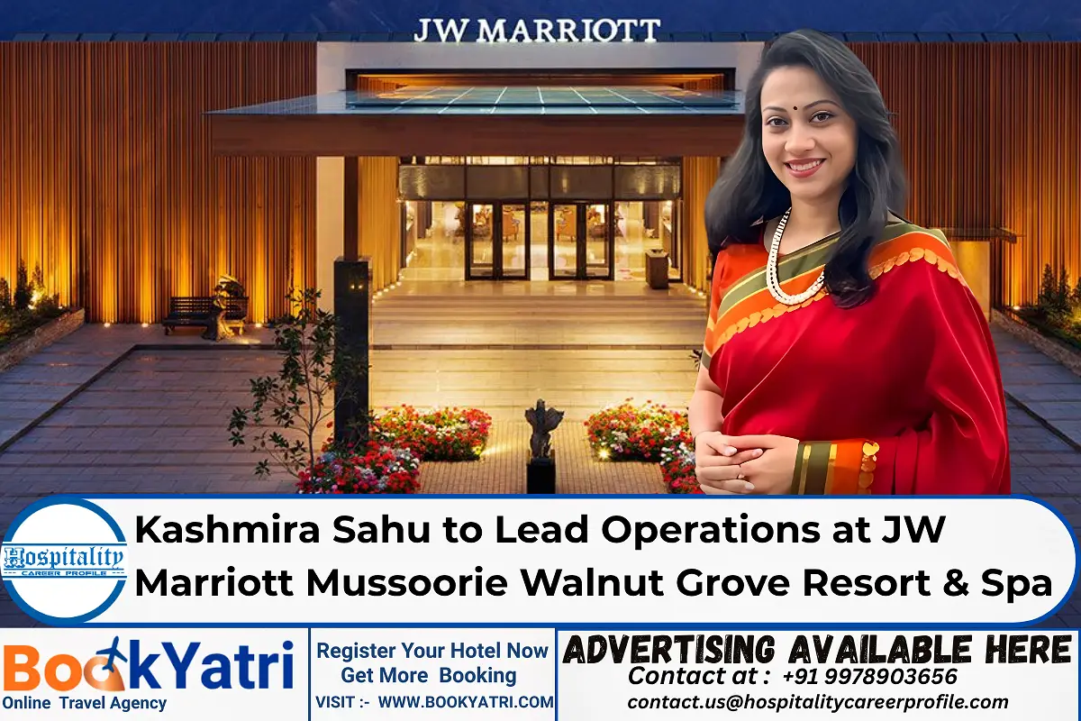 Kashmira Sahu to Lead Operations at JW Marriott Mussoorie Walnut Grove Resort & Spa