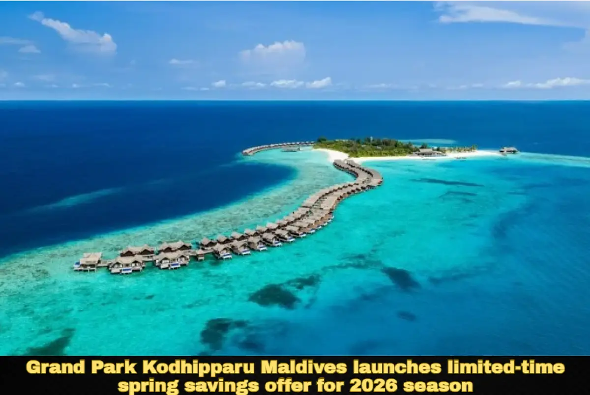 Grand Park Kodhipparu Maldives launches limited-time spring savings offer for 2026 season
