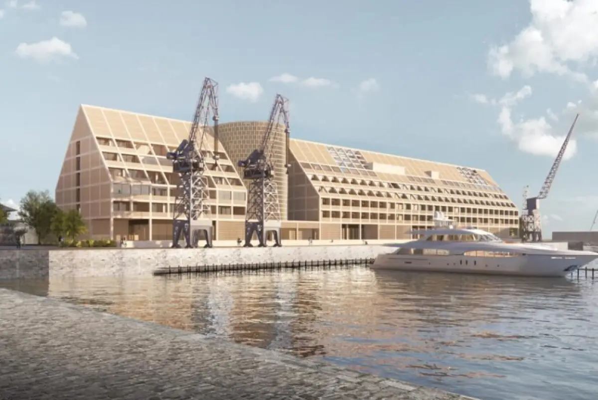 Cape Town waterfront hotel project introduces direct superyacht berthing suites in new development