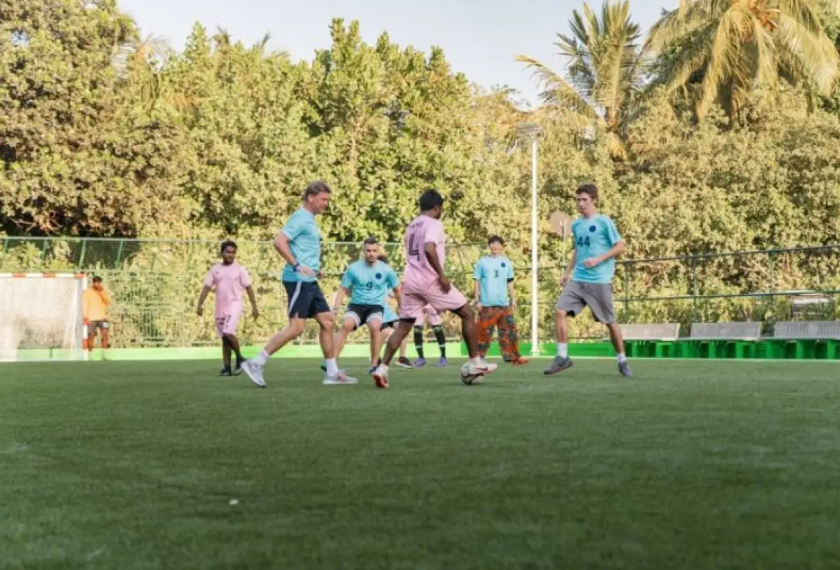 Sirru Fen Fushi hosts former footballer Marcus Allback for week-long guest engagement programme in Maldives