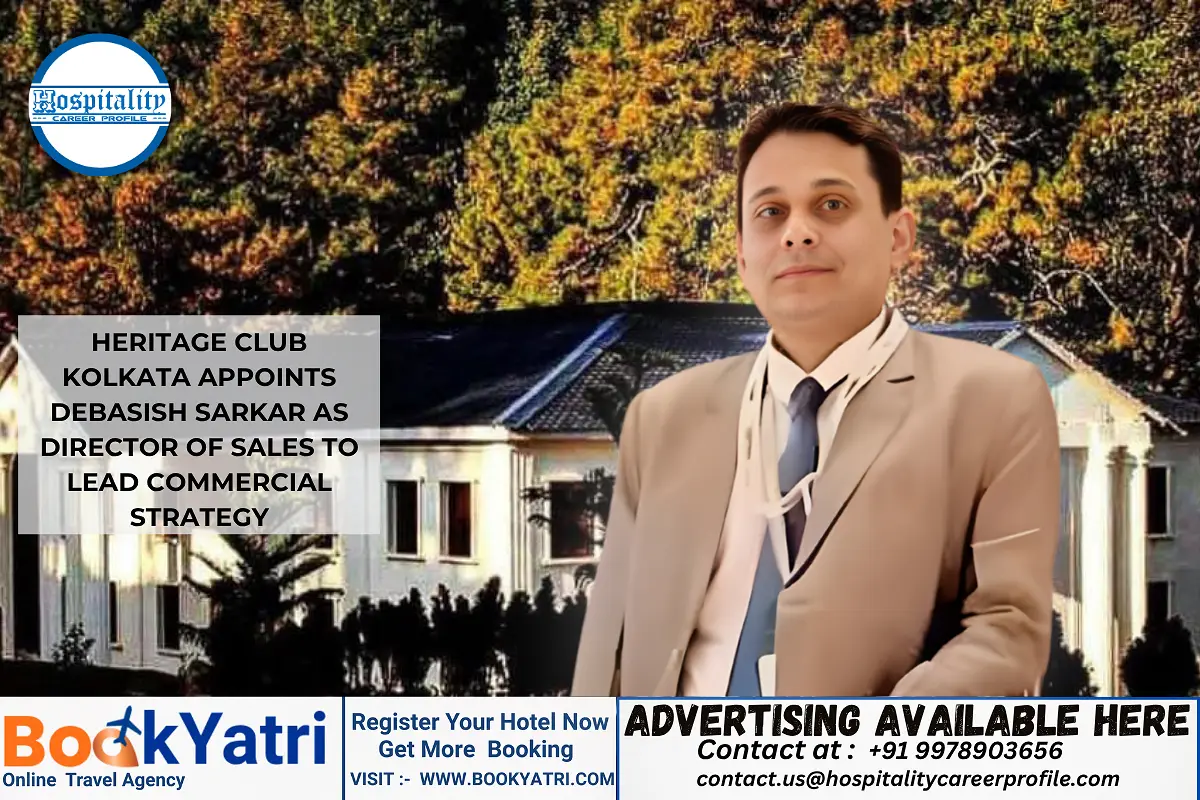 Heritage Club Kolkata Appoints Debasish Sarkar as Director of Sales to Lead Commercial Strategy