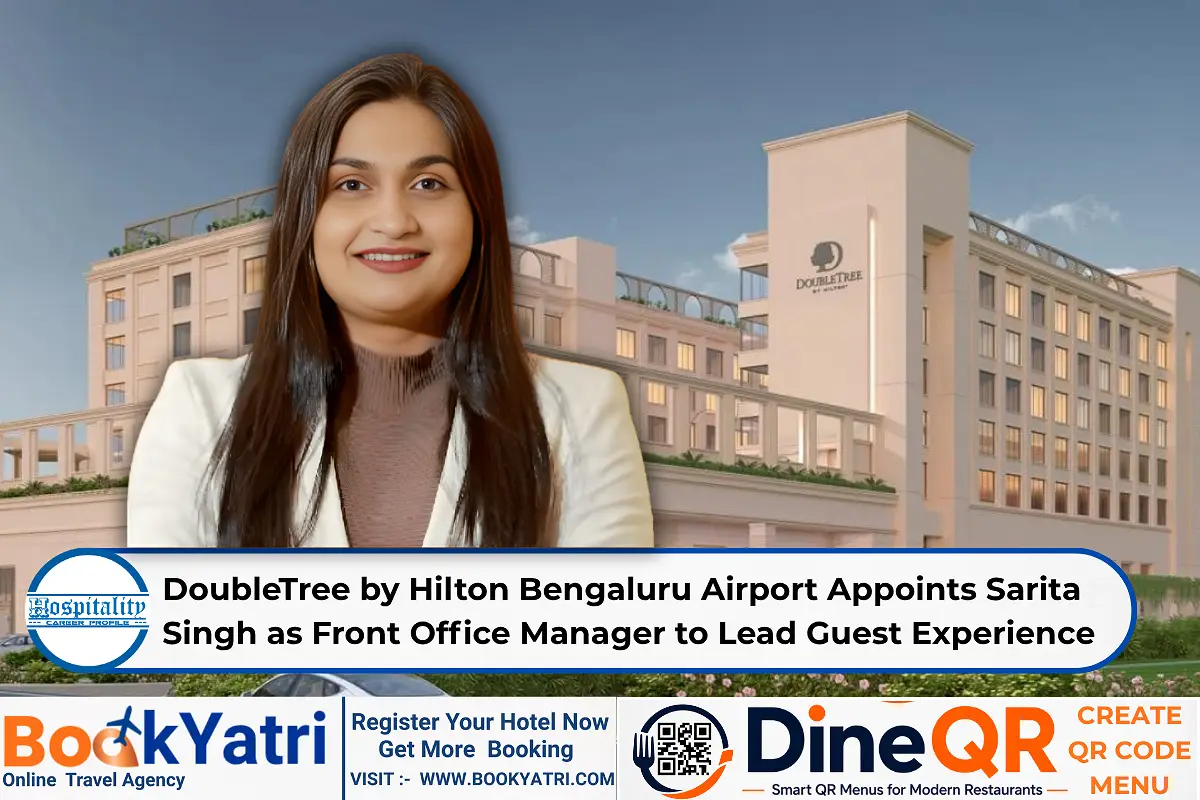 DoubleTree by Hilton Bengaluru Airport Appoints Sarita Singh as Front Office Manager to Lead Guest Experience