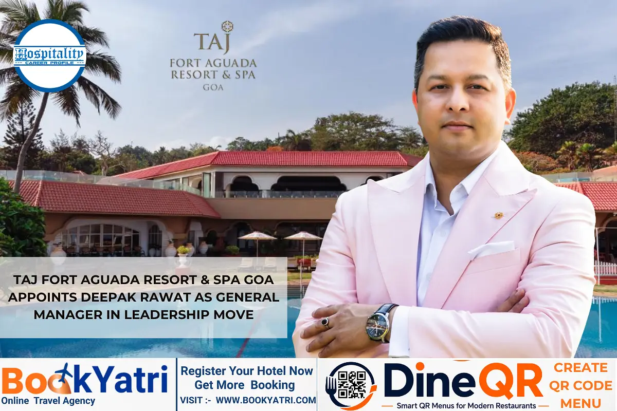 Taj Fort Aguada Resort and Spa Appoints Deepak Rawat as General Manager in Goa
