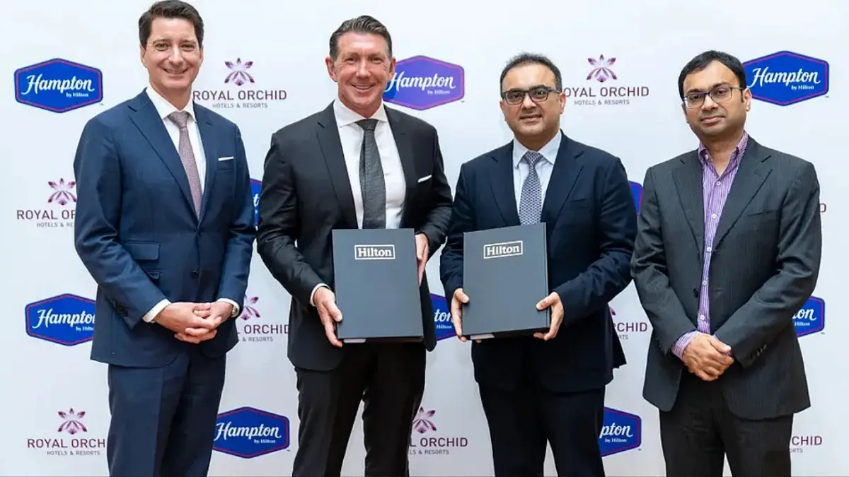 Hilton, Royal Orchid Sign Deal for 125 Hampton Hotels Across India by 2035