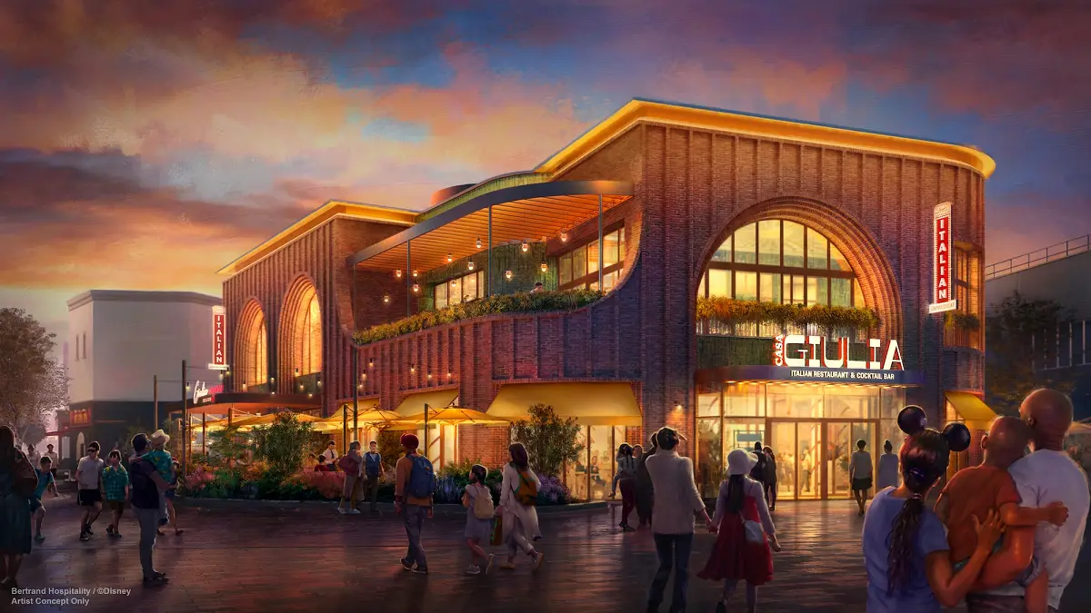 Disney Village to Add Casa Giulia Restaurant, New Retail Stores in 2026