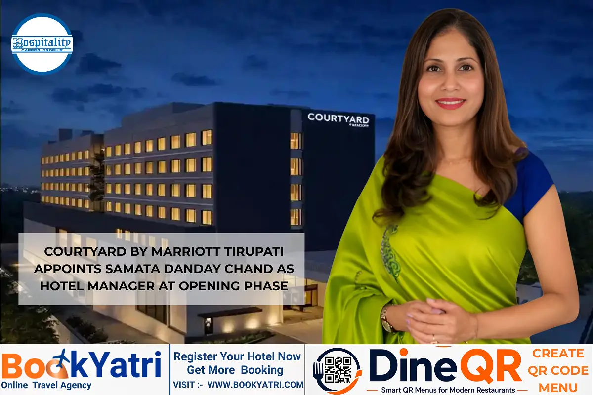 Courtyard by Marriott Tirupati Appoints Samata Danday Chand as Hotel Manager at Opening Phase