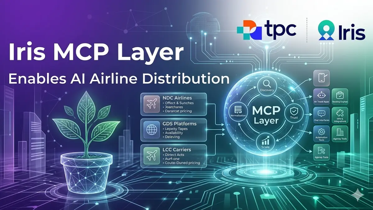 TPConnects Adds AI Protocol to Iris, Integrates 60+ Airlines
