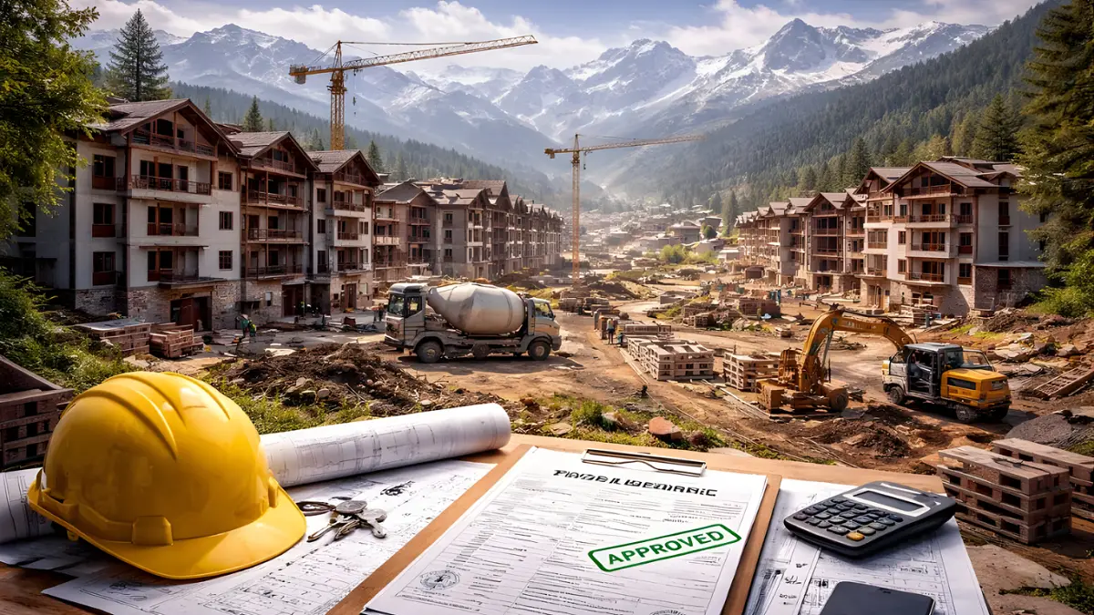J&K tourism growth peaks with 415 building permits in FY26