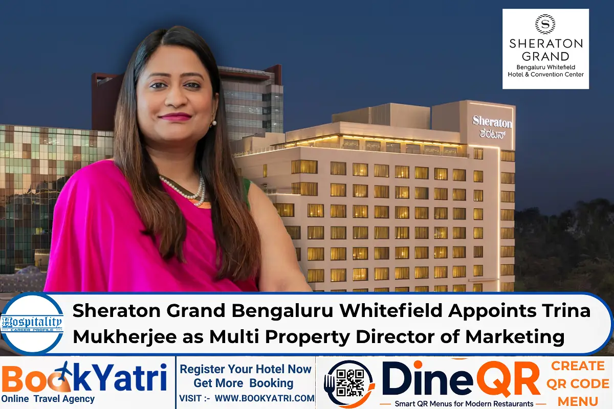 Sheraton Grand Bengaluru Whitefield Appoints Trina Mukherjee as Multi Property Director of Marketing
