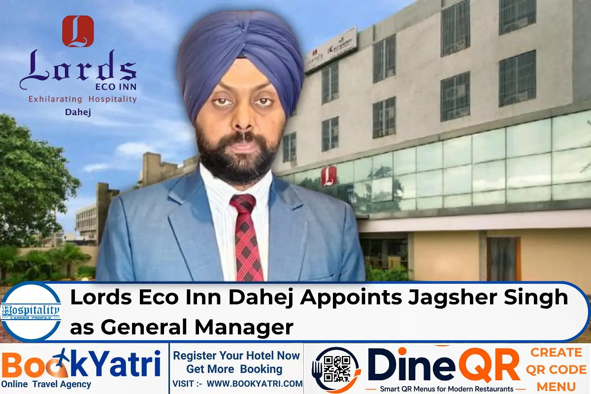 Lords Eco Inn Dahej Appoints Jagsher Singh as General Manager with 17 Years of Hospitality Experience