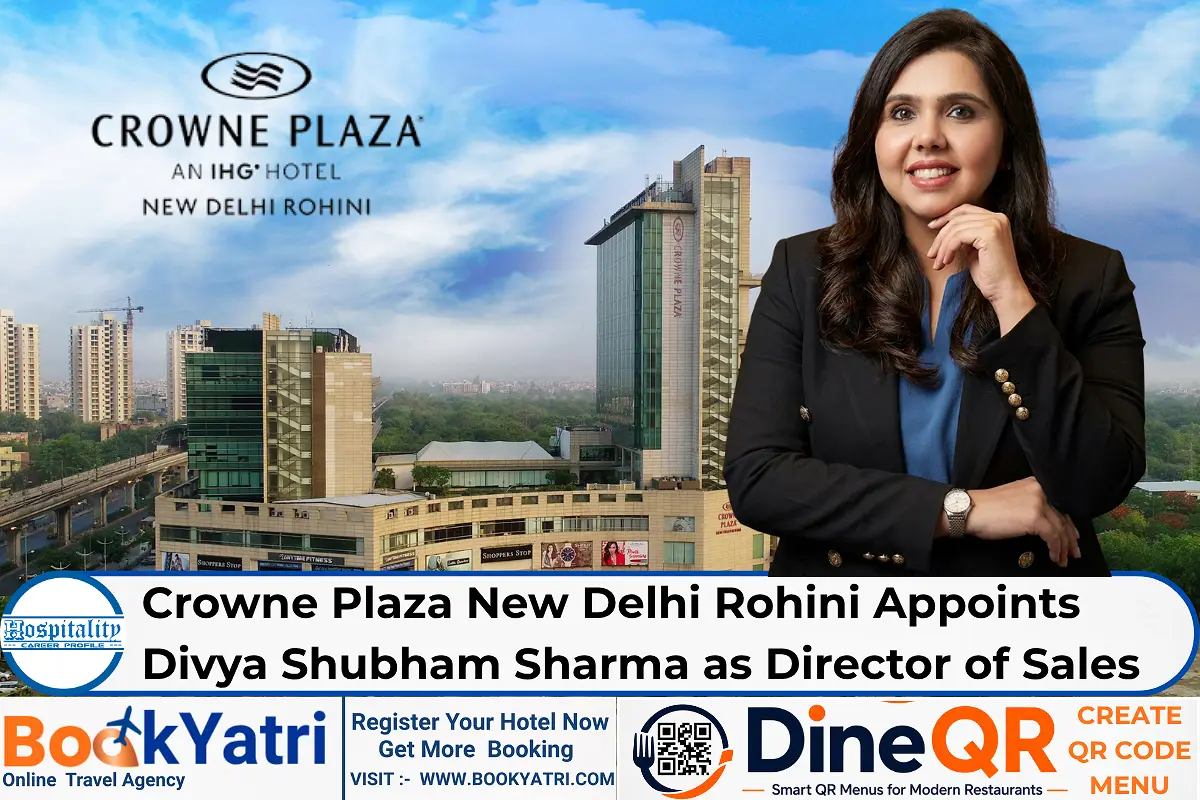 Crowne Plaza New Delhi Rohini Appoints Divya Shubham Sharma as Director of Sales